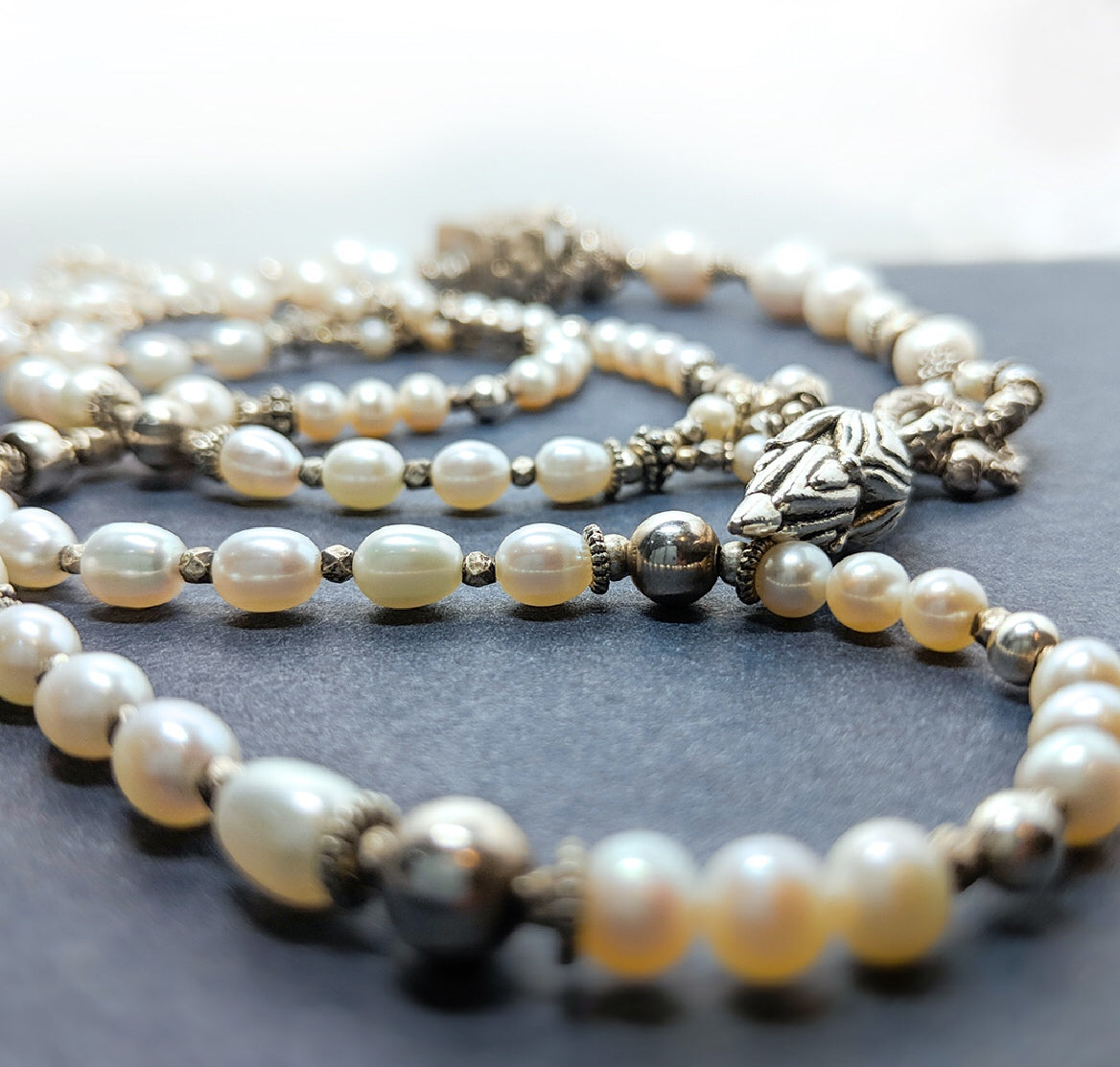 Freshwater pearl lariat best sale necklace