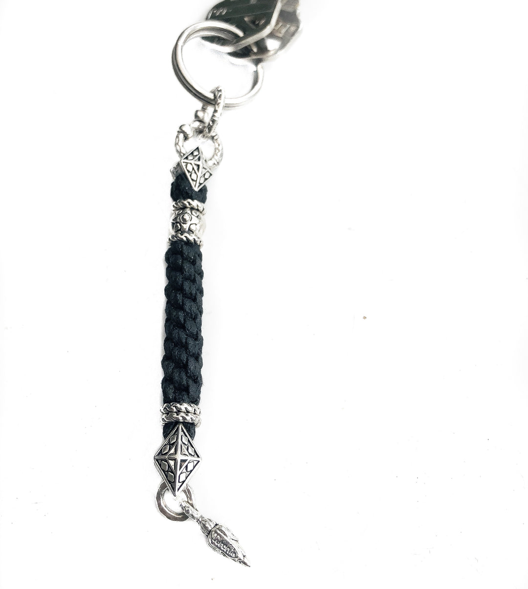 Hand Crafted Silver & Rope Key Chain – Turchin Jewelry