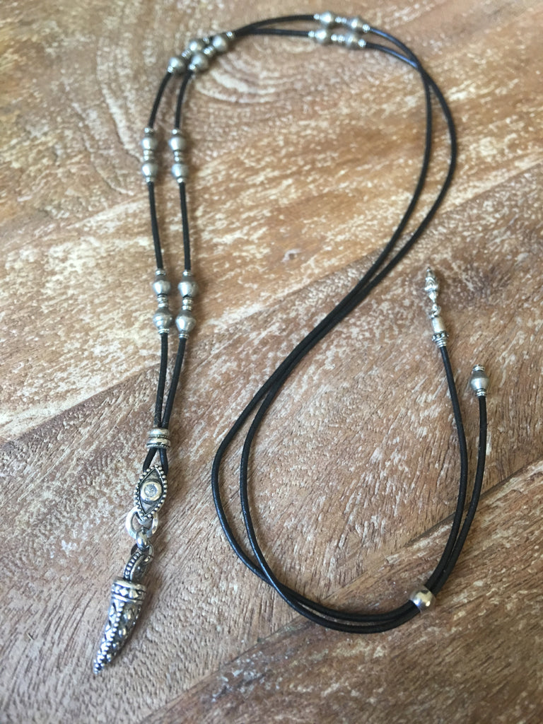 All Seeing Evil Eye Tusk Necklace Turchin Jewelry